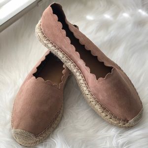 CROWN VINTAGE BRAE > Suede Espadrille Slip On
